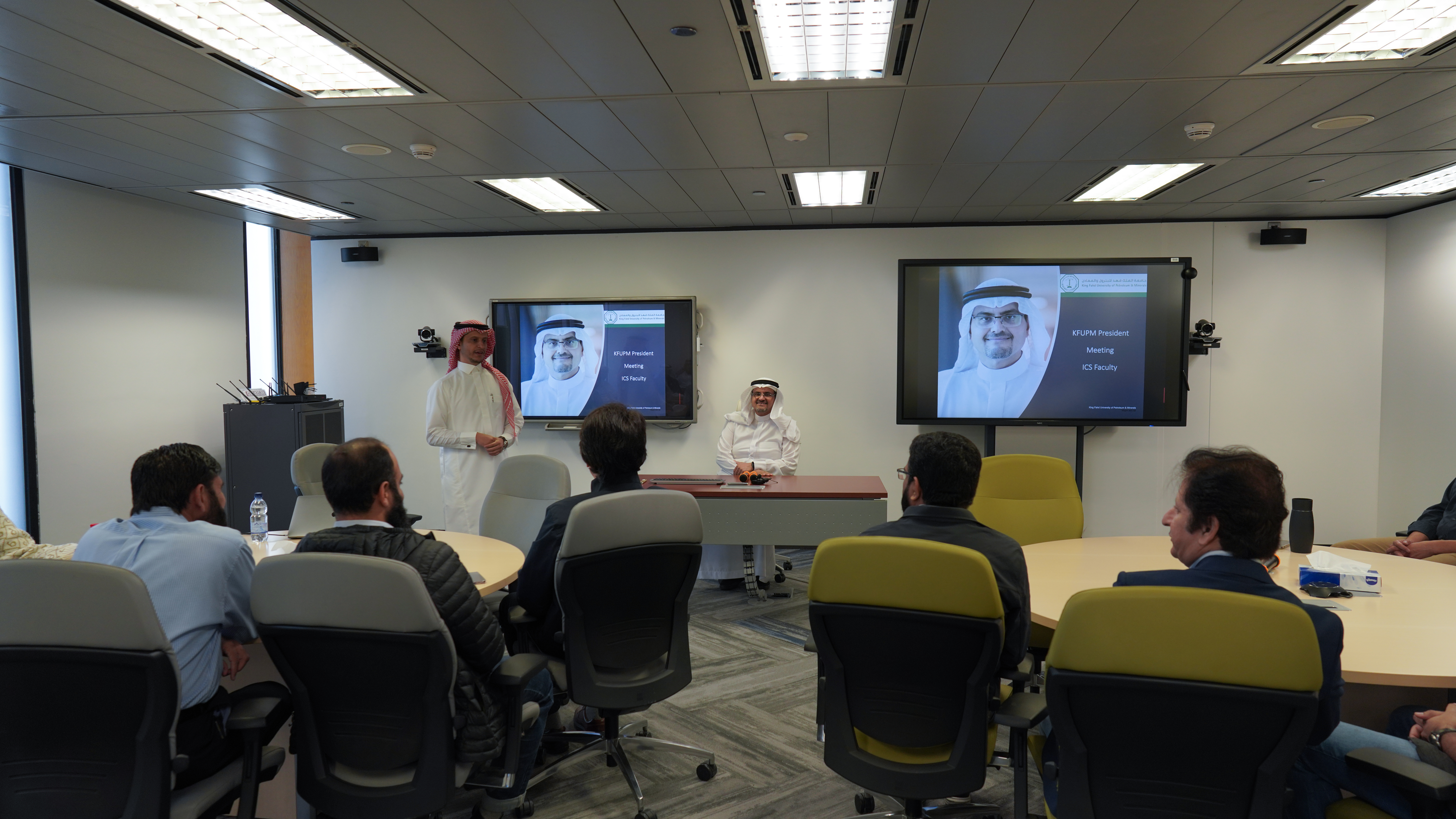 KFUPM President Dept visit